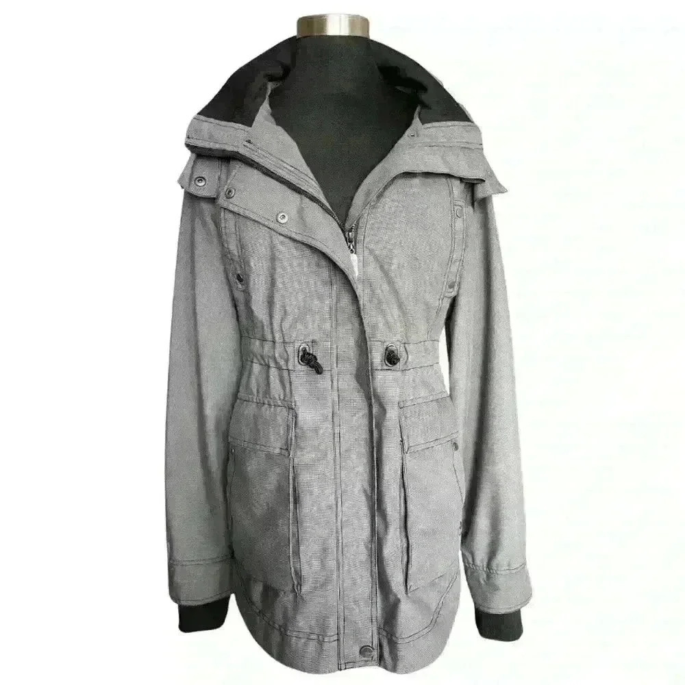 Three Stones Grey Spring/Fall Jacket Size L - Picture 1 of 13